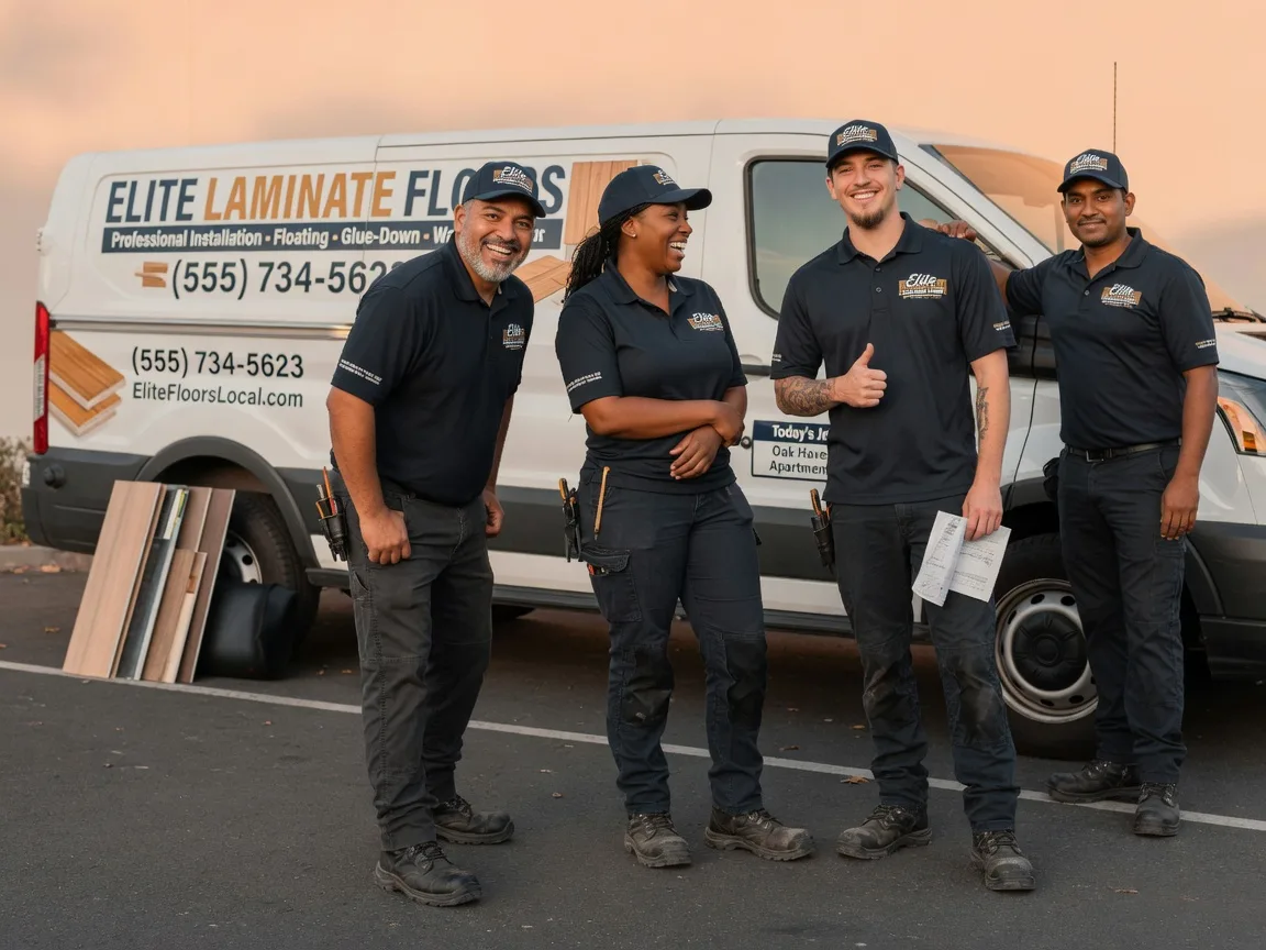 Laminate flooring installation company in Minden, LA